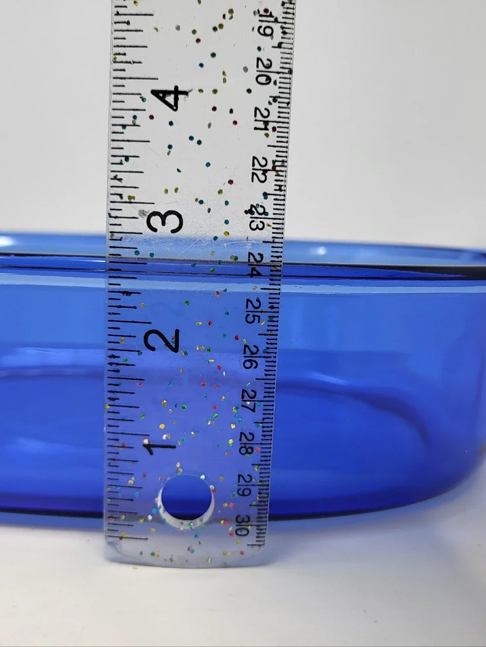 Pyrex #702 2.5 Quart Cobalt Blue Oval Casserole Baking Dish Vintage Glass